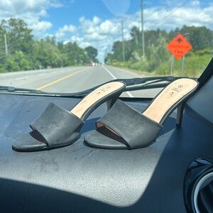 Black slim heel by call it spring (price negotiable)